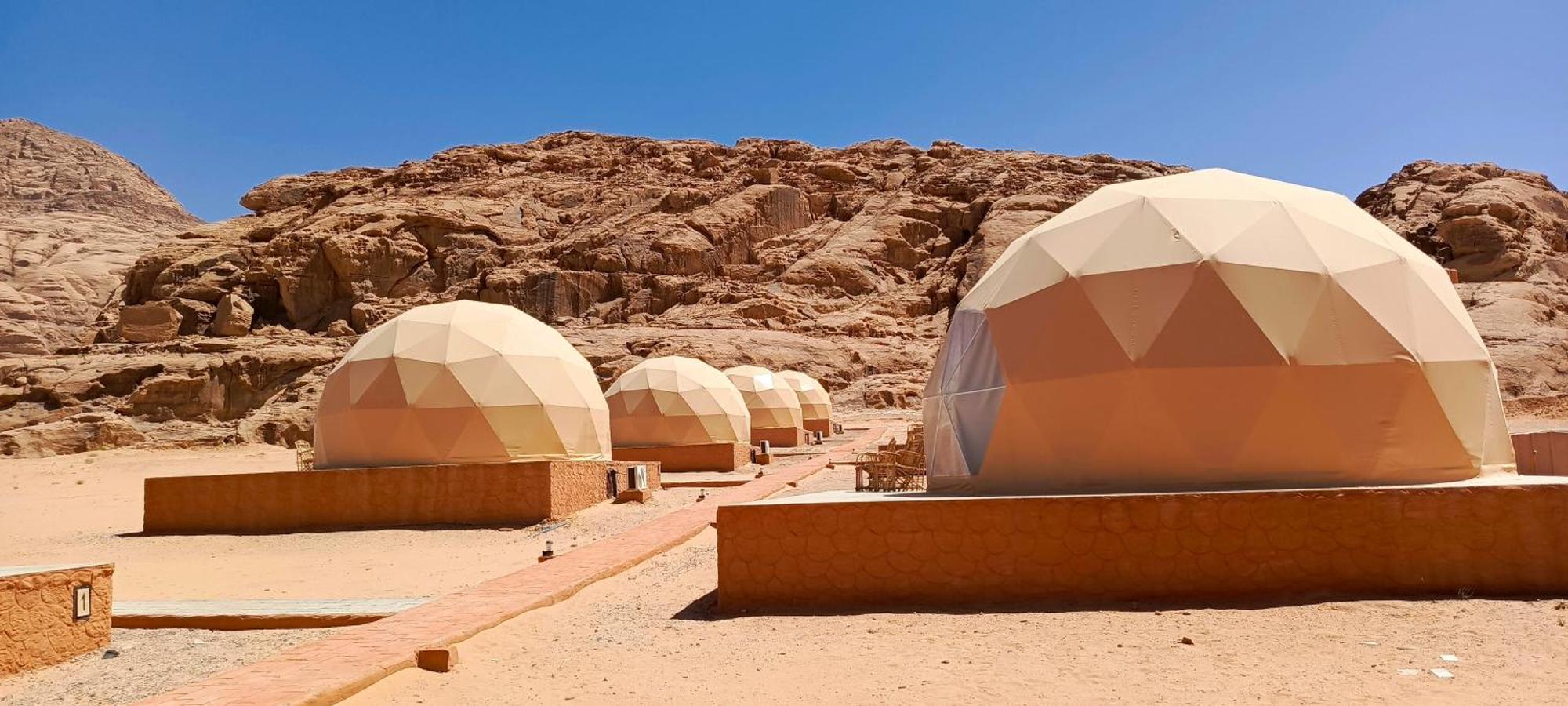 עקבה Wadi Rum Marcana Camp מראה חיצוני תמונה